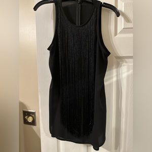 Cute women’s tank from Express with fringe detail. Size small